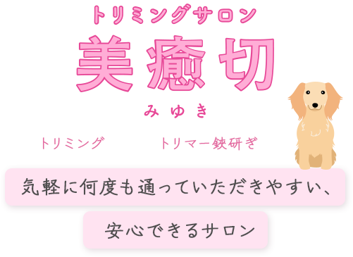 気楽に何度も通っていただきやすい、安心できるサロン